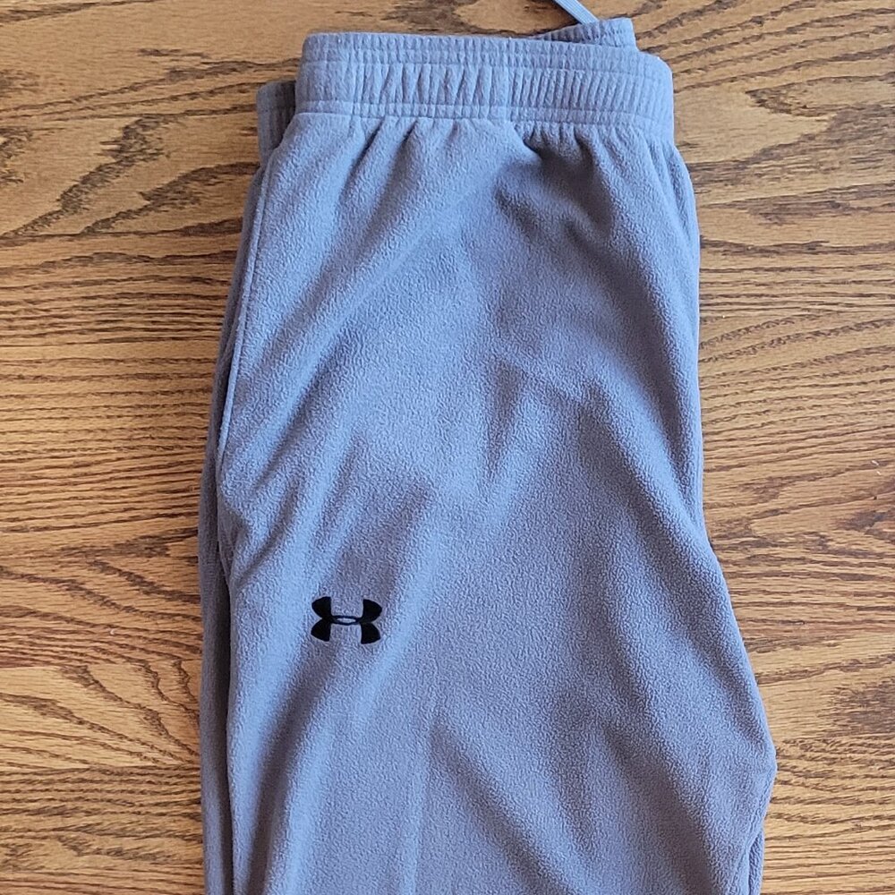 Under Armour Grey Sweatpants Size Large Gray
